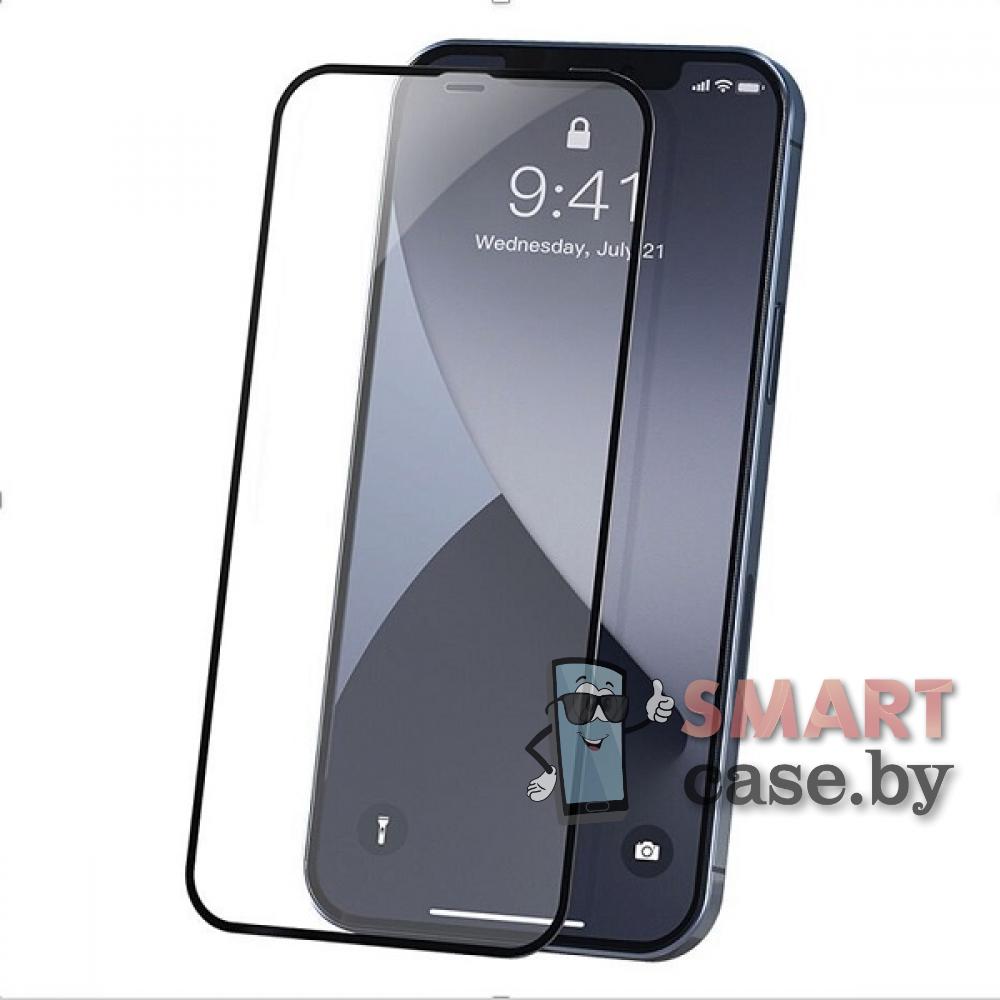 Купить защитное стекло для iPhone 13/13 Pro 10D,21H (Чёрное) в Минске